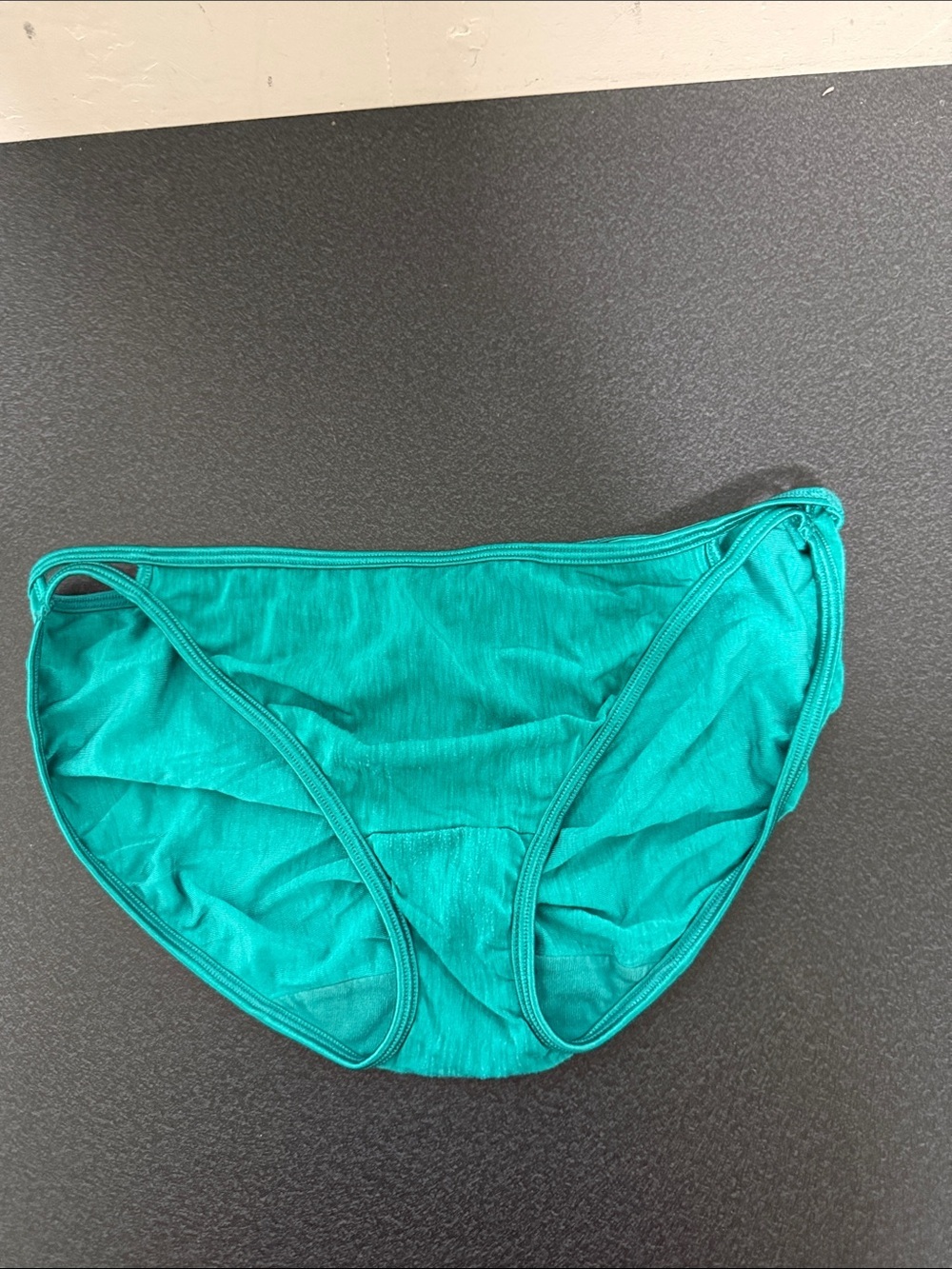 vassarette Teal Bikini Brief Panty